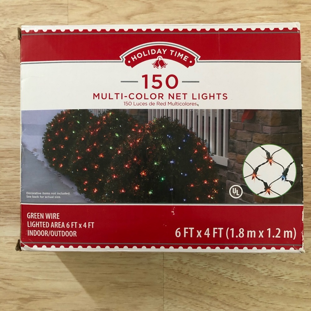 Multicolor Net 150 lights Brand New